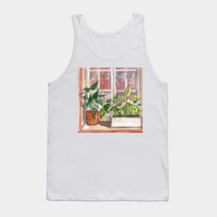 Painted Houseplants Tank Top